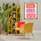 Stupell Industries Fun Party Phrase Tickets Framed Floater Canvas Wall Art Design by Elizabeth Medley